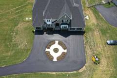 Driveways 2Day team paved asphalt driveway at a house in Frederick, MD